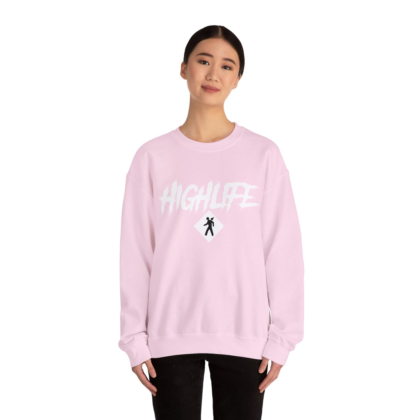 HighLife (White) Crewneck Sweatshirt