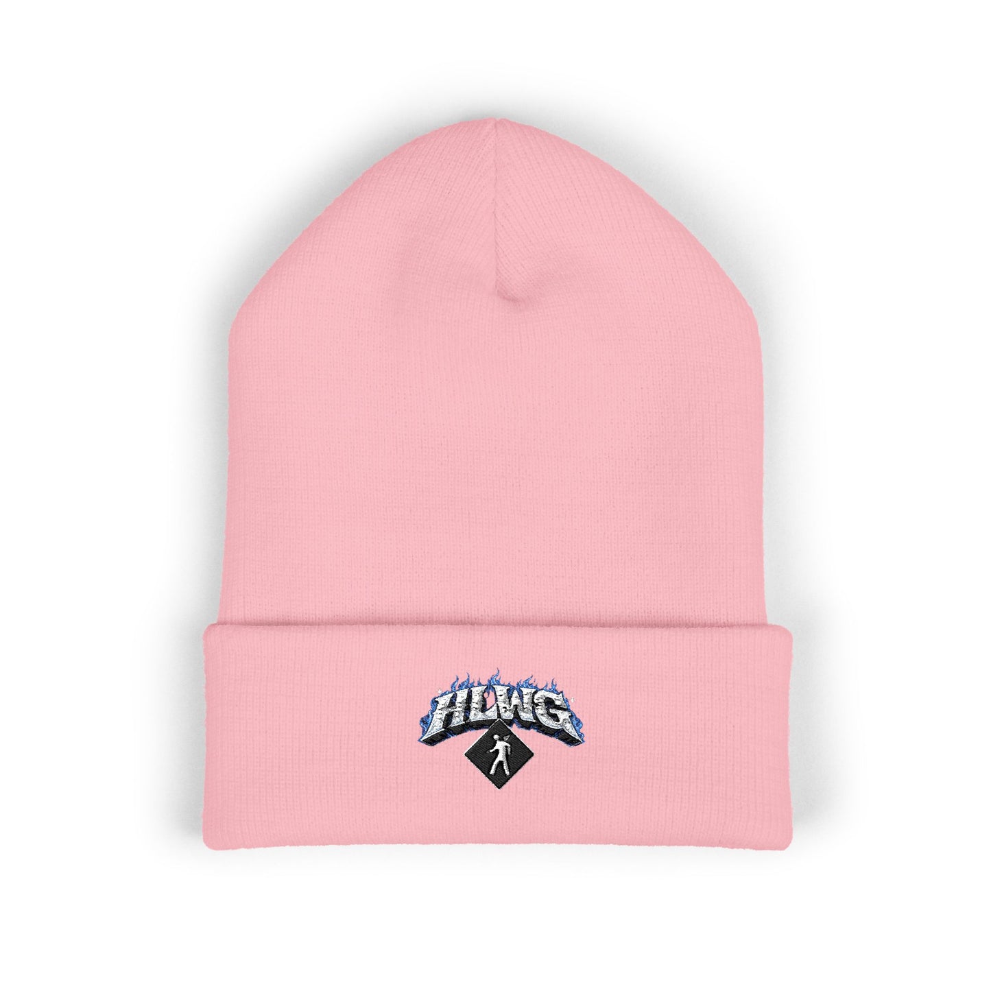 HLWG Flames + Logo Cuffed Beanie