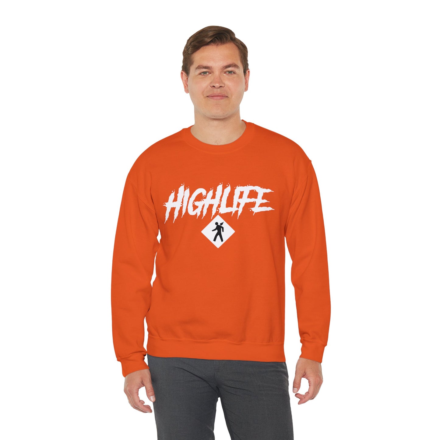 HighLife (White) Crewneck Sweatshirt