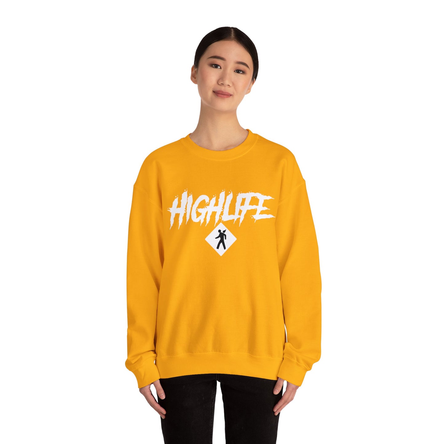 HighLife (White) Crewneck Sweatshirt