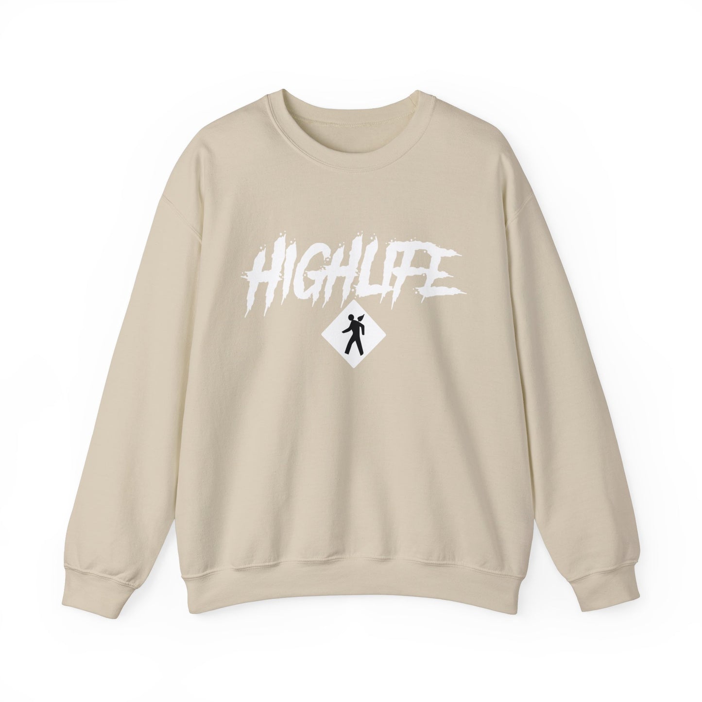 HighLife (White) Crewneck Sweatshirt