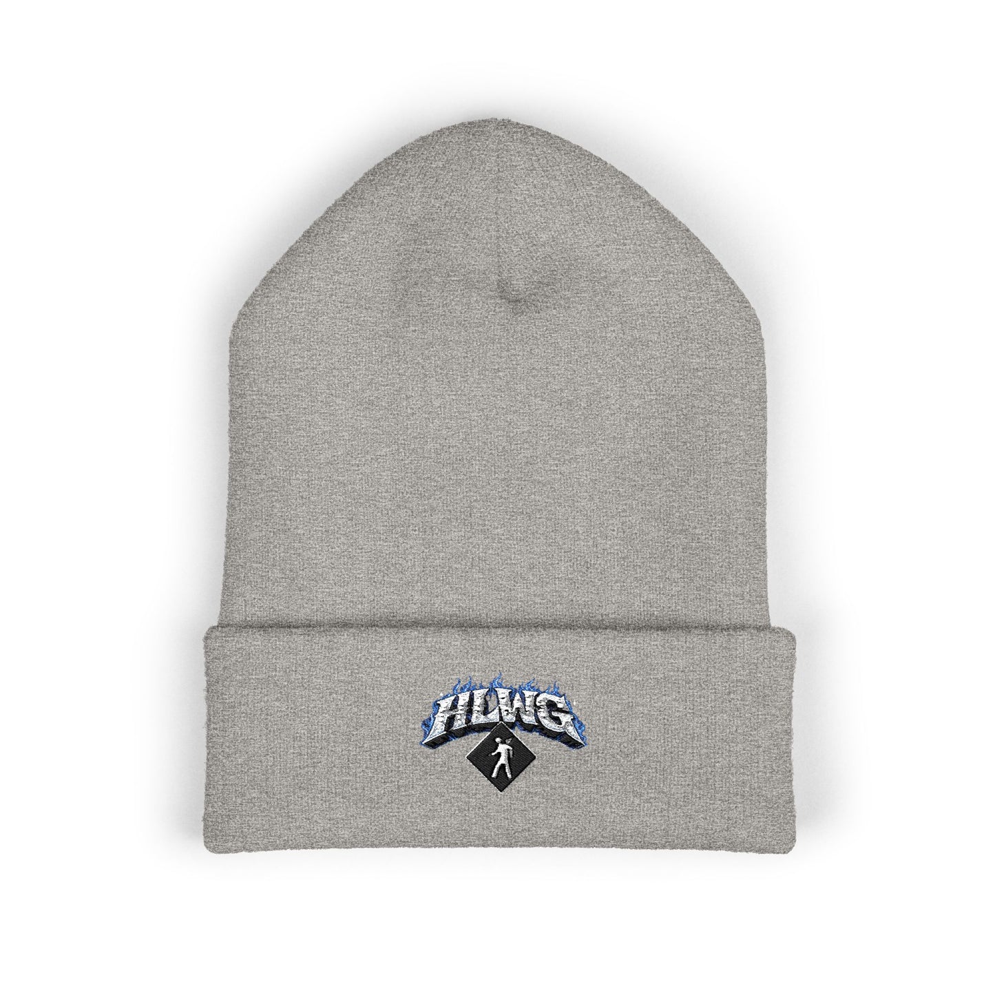 HLWG Flames + Logo Cuffed Beanie