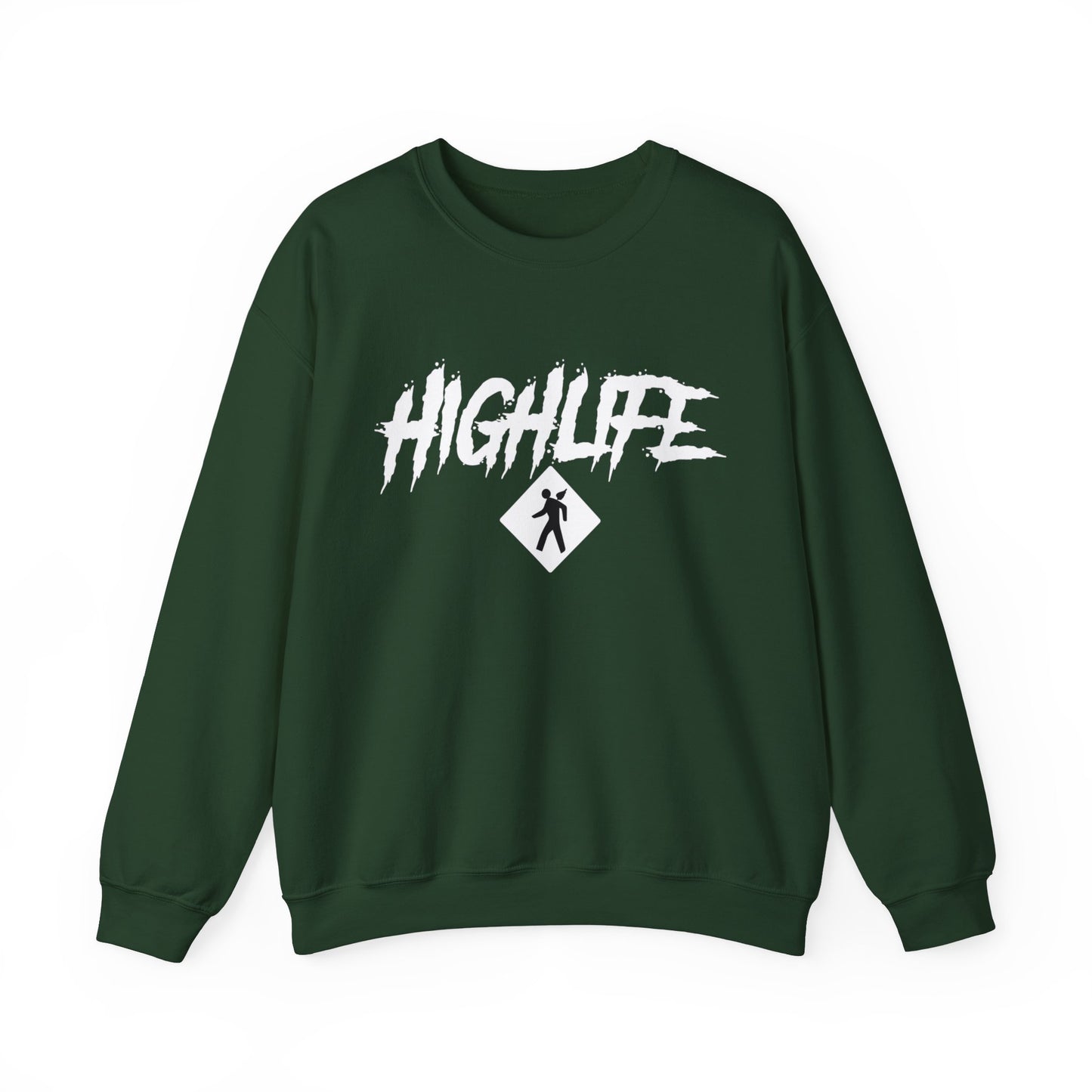 HighLife (White) Crewneck Sweatshirt