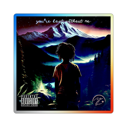 “YLWM” Holographic Stickers