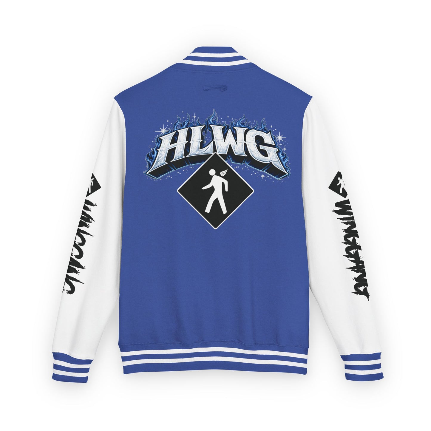 HLWG Flame + Logo Letterman Jacket