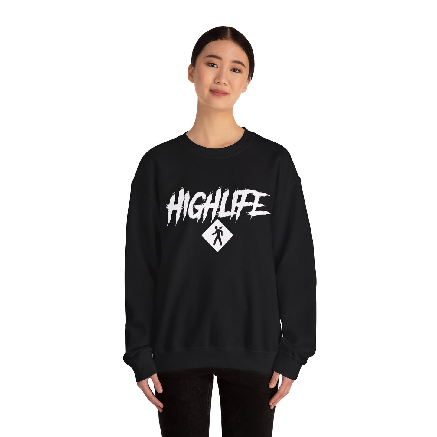 HighLife (White) Crewneck Sweatshirt