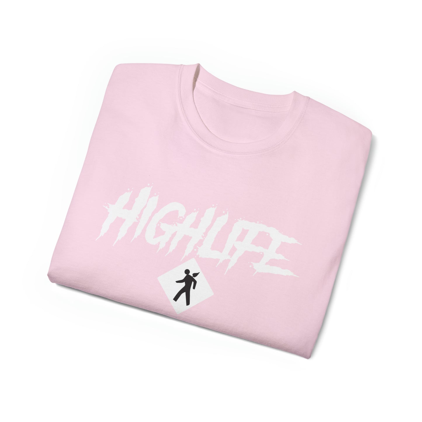 HighLife White Logo Tee