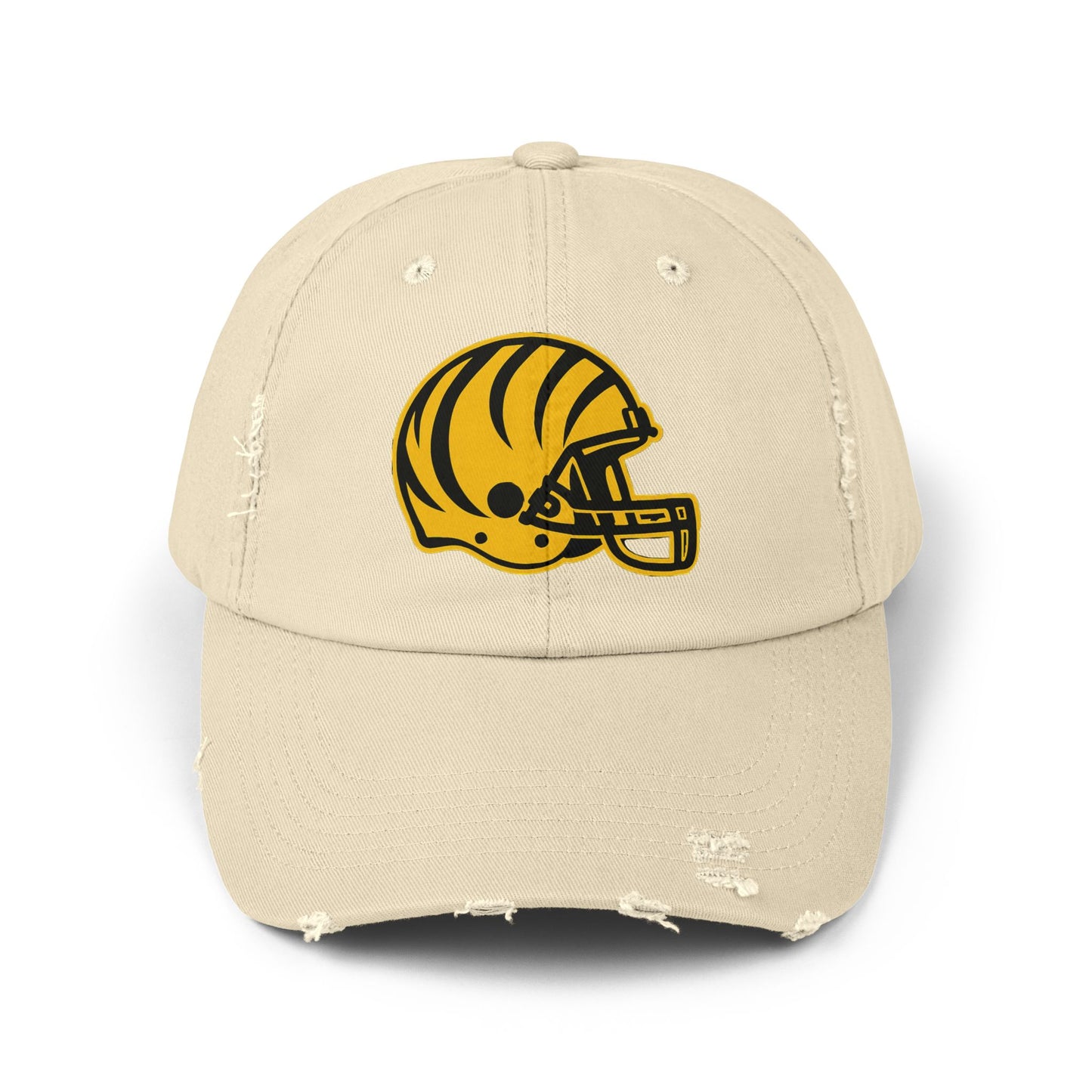 TIGERS HELMET DISTRESSED HAT