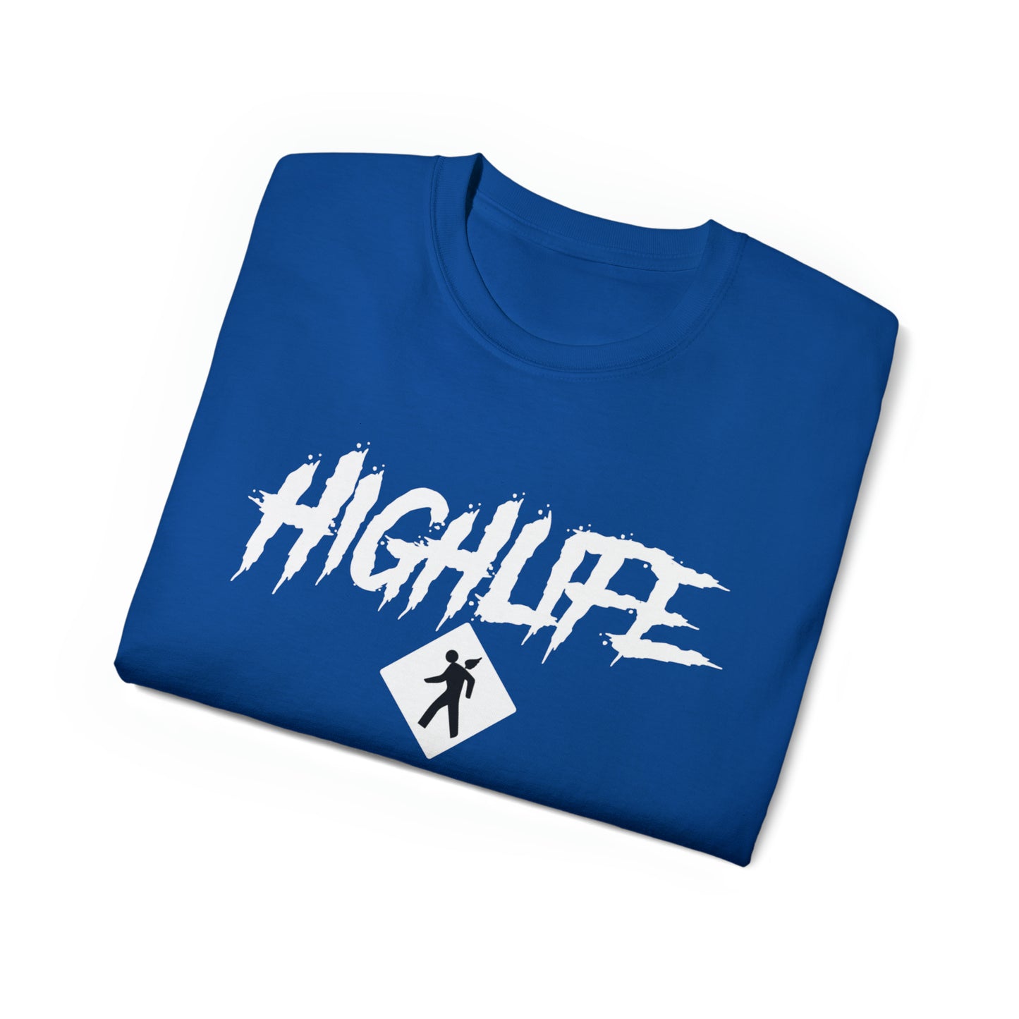HighLife White Logo Tee