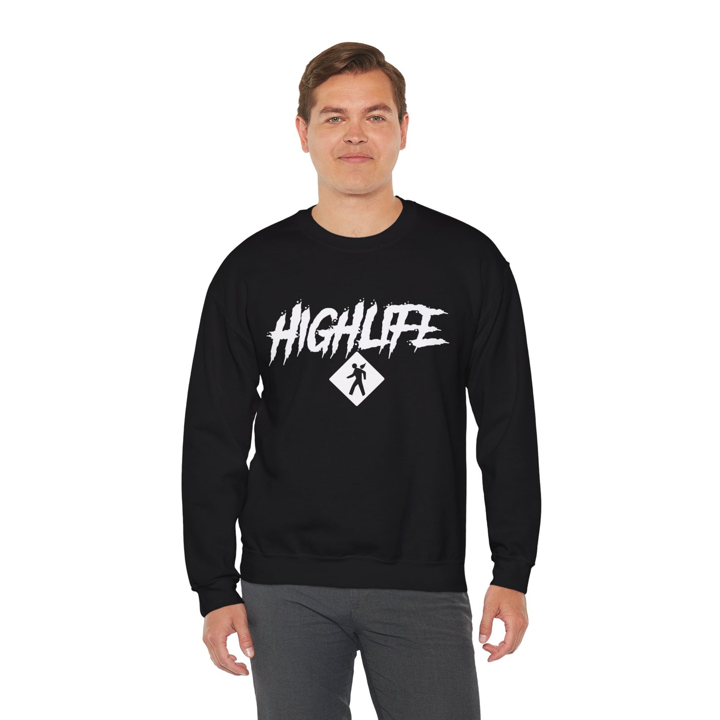 HighLife (White) Crewneck Sweatshirt
