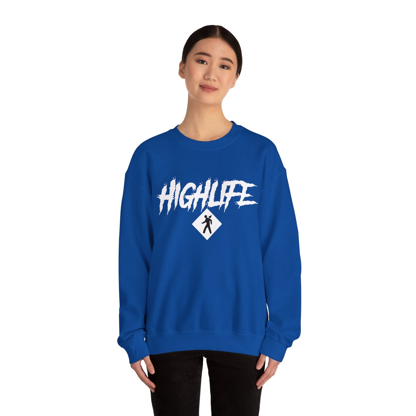 HighLife (White) Crewneck Sweatshirt