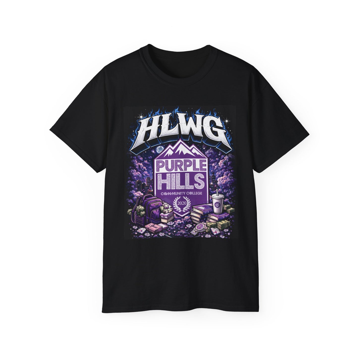 HLWG Purple Hills Tee