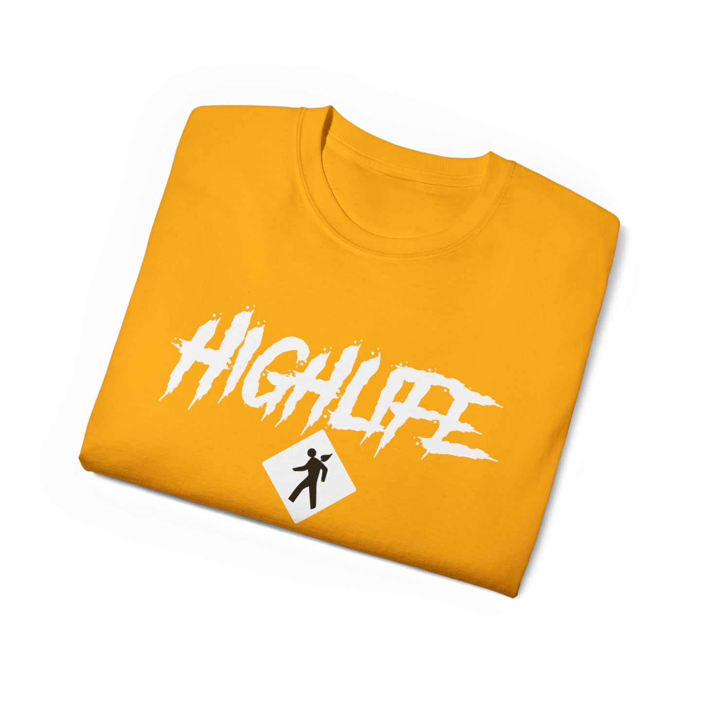 HighLife White Logo Tee