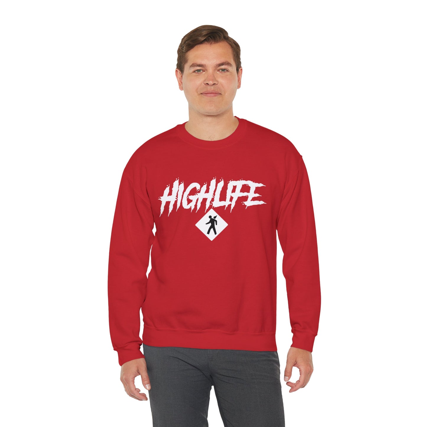 HighLife (White) Crewneck Sweatshirt