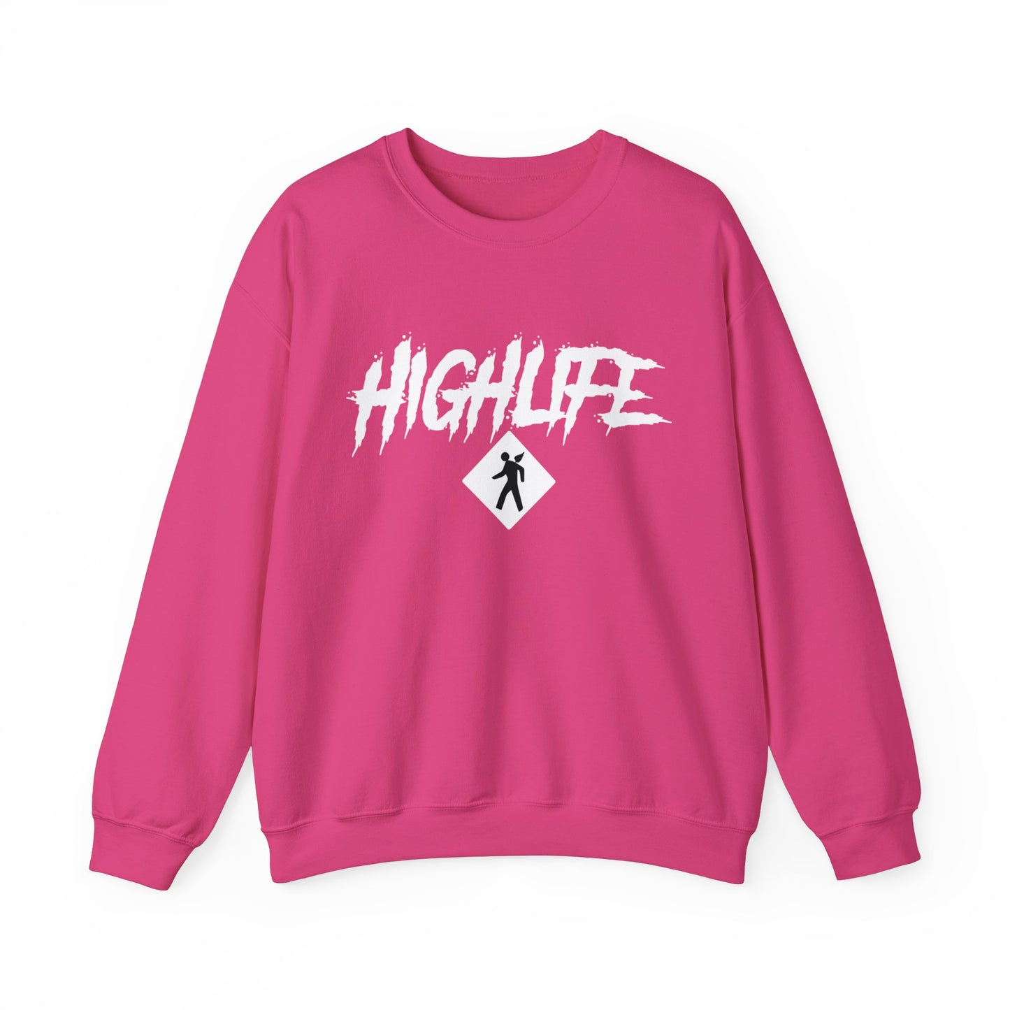 HighLife (White) Crewneck Sweatshirt