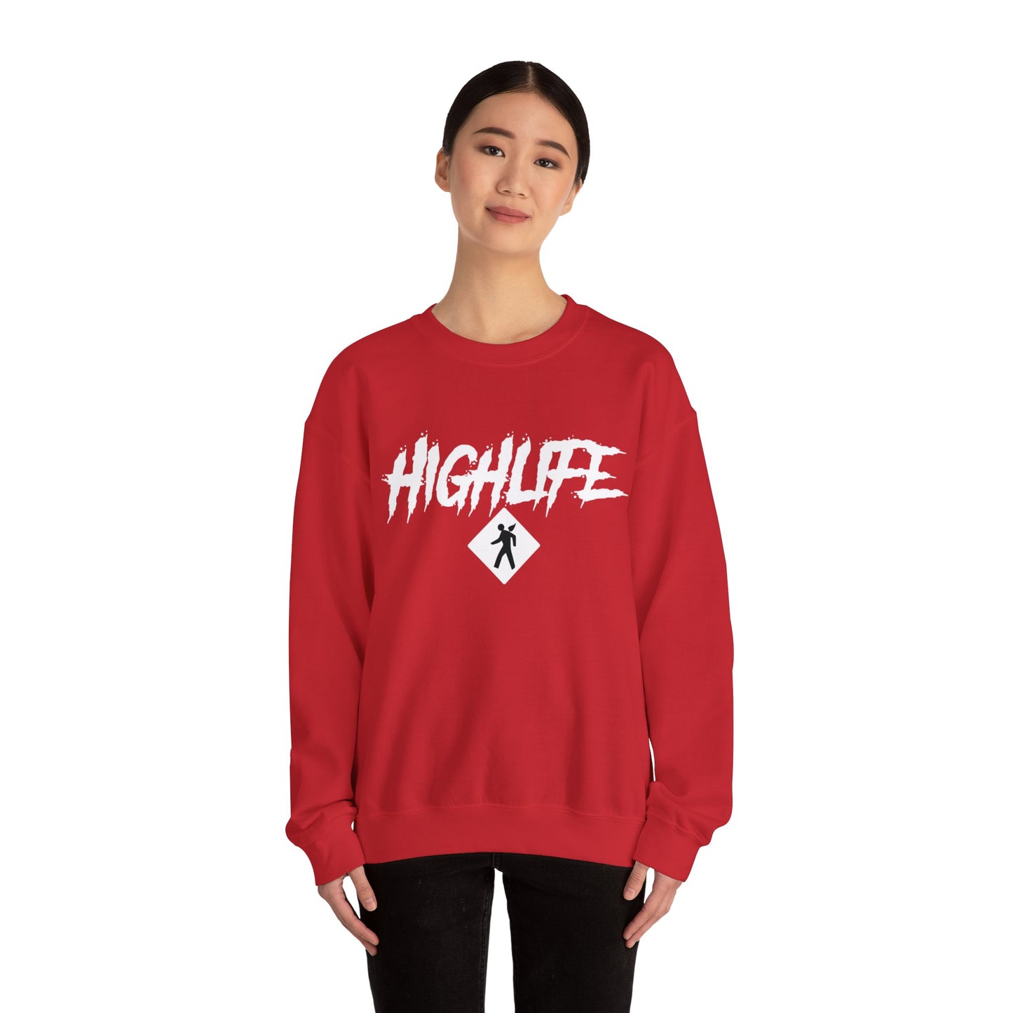 HighLife (White) Crewneck Sweatshirt