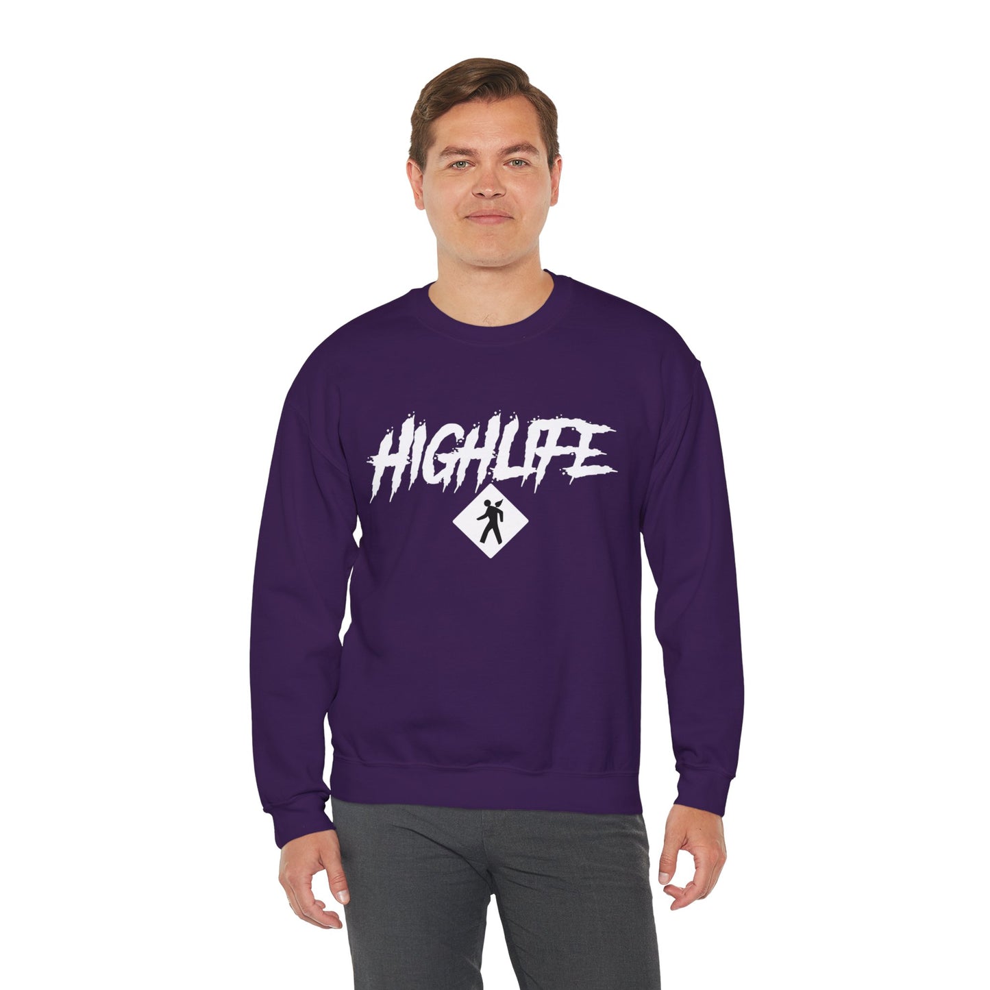 HighLife (White) Crewneck Sweatshirt