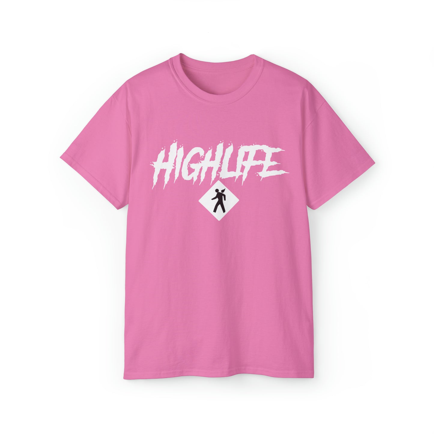 HighLife White Logo Tee