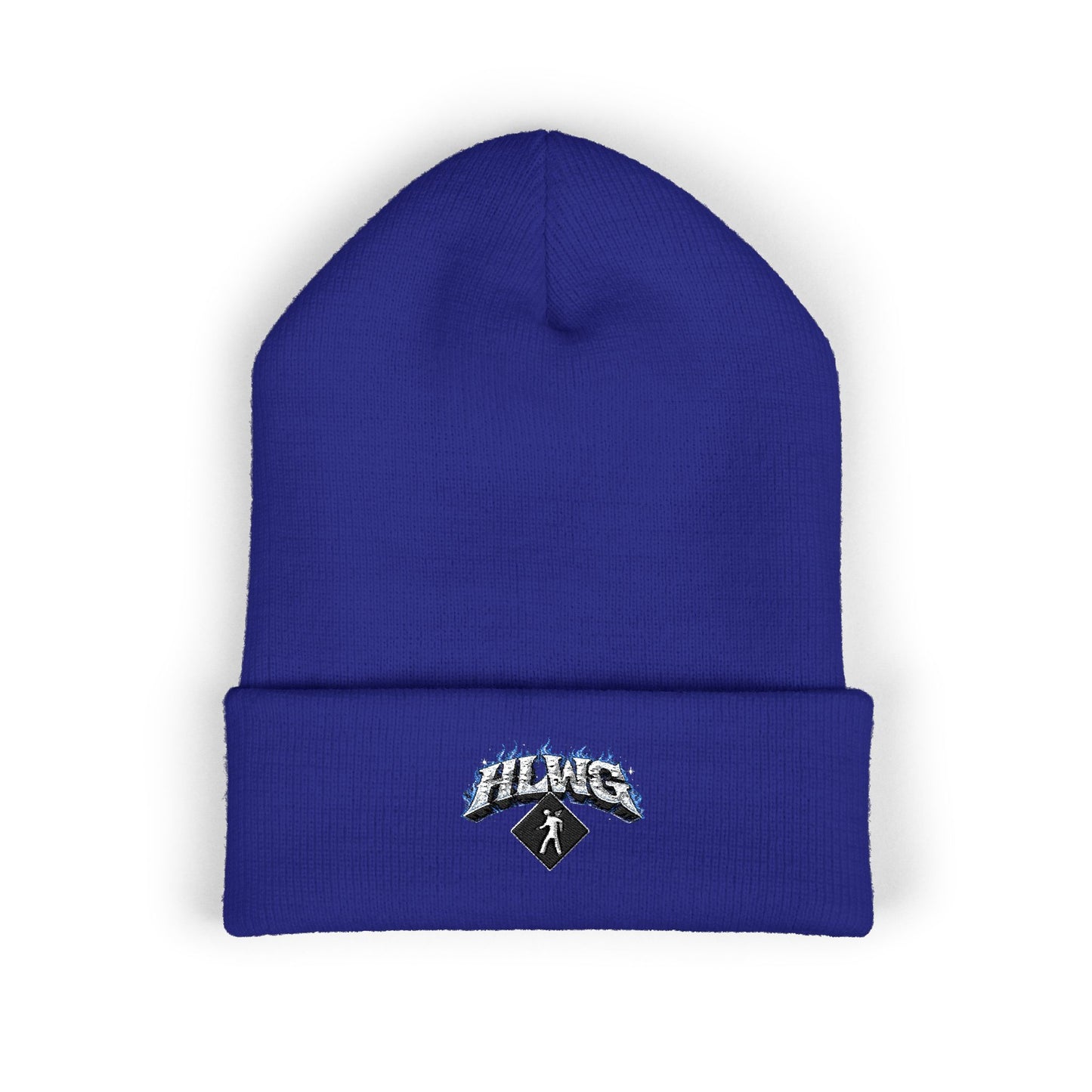 HLWG Flames + Logo Cuffed Beanie