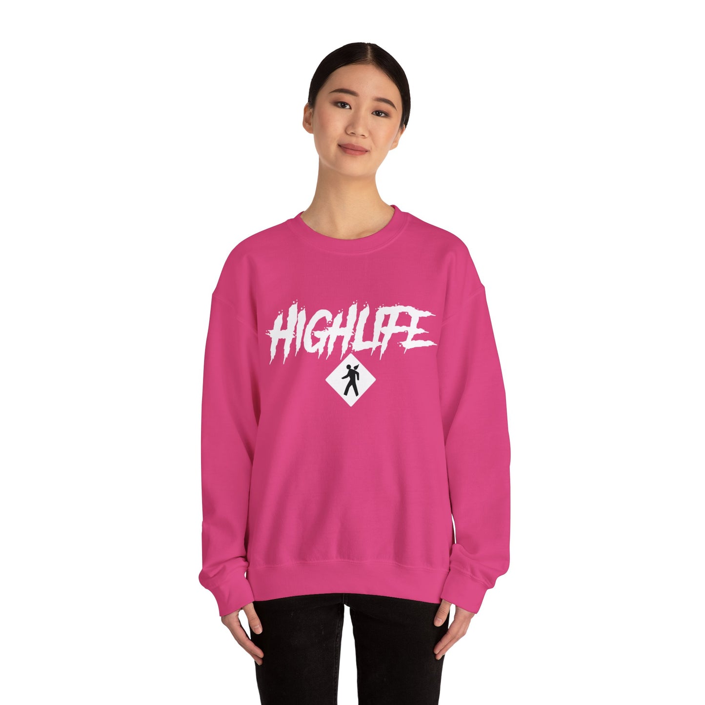 HighLife (White) Crewneck Sweatshirt