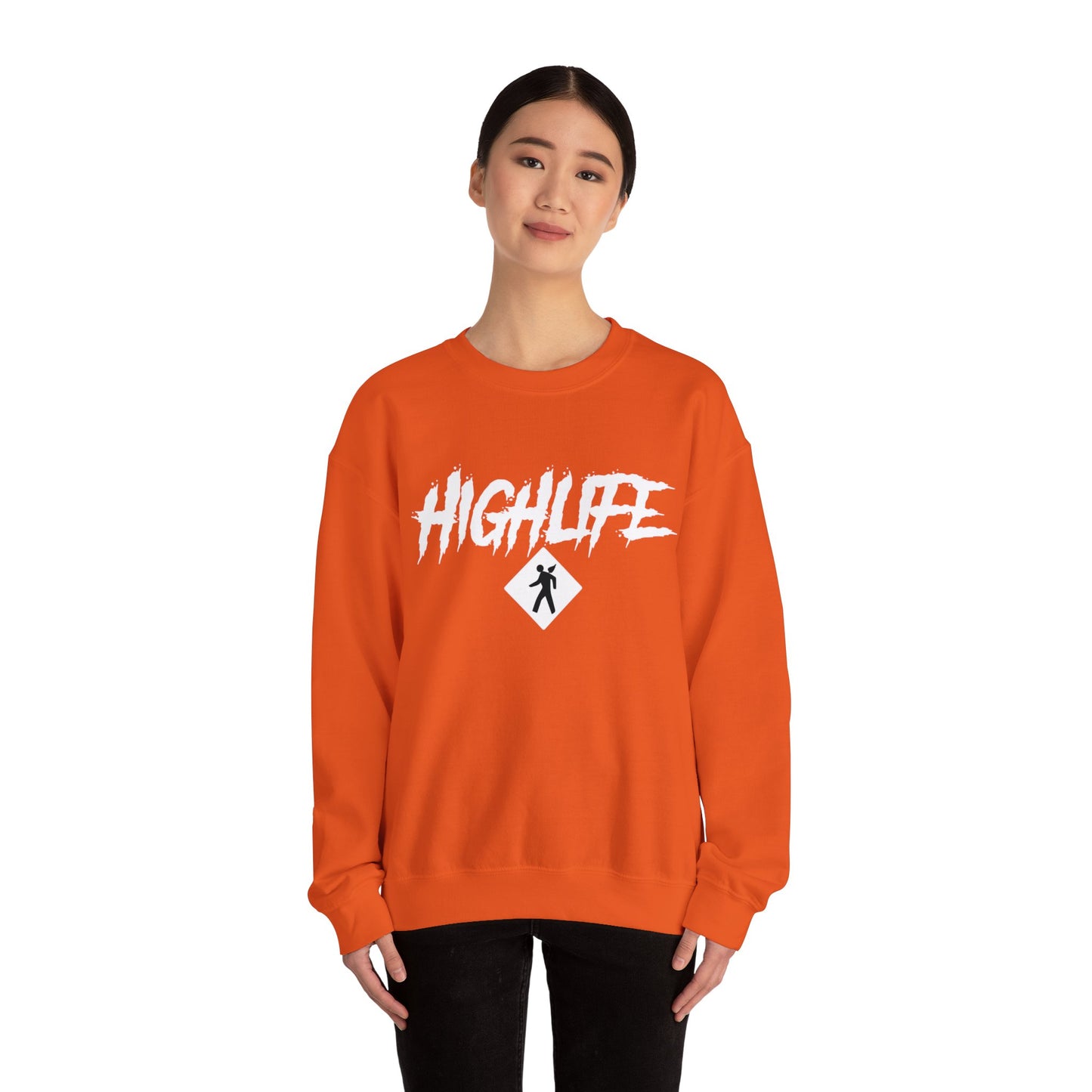 HighLife (White) Crewneck Sweatshirt