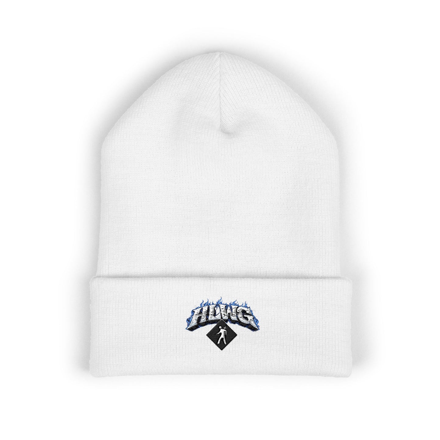 HLWG Flames + Logo Cuffed Beanie