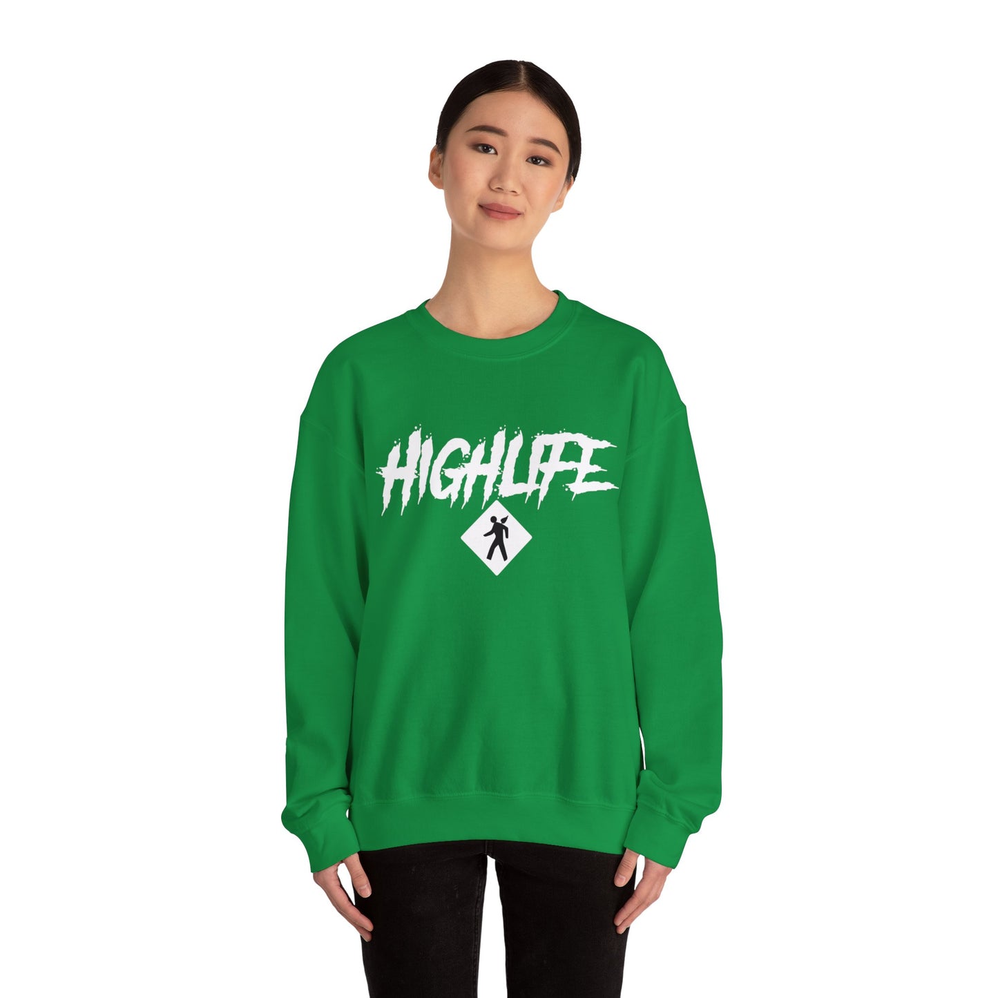 HighLife (White) Crewneck Sweatshirt
