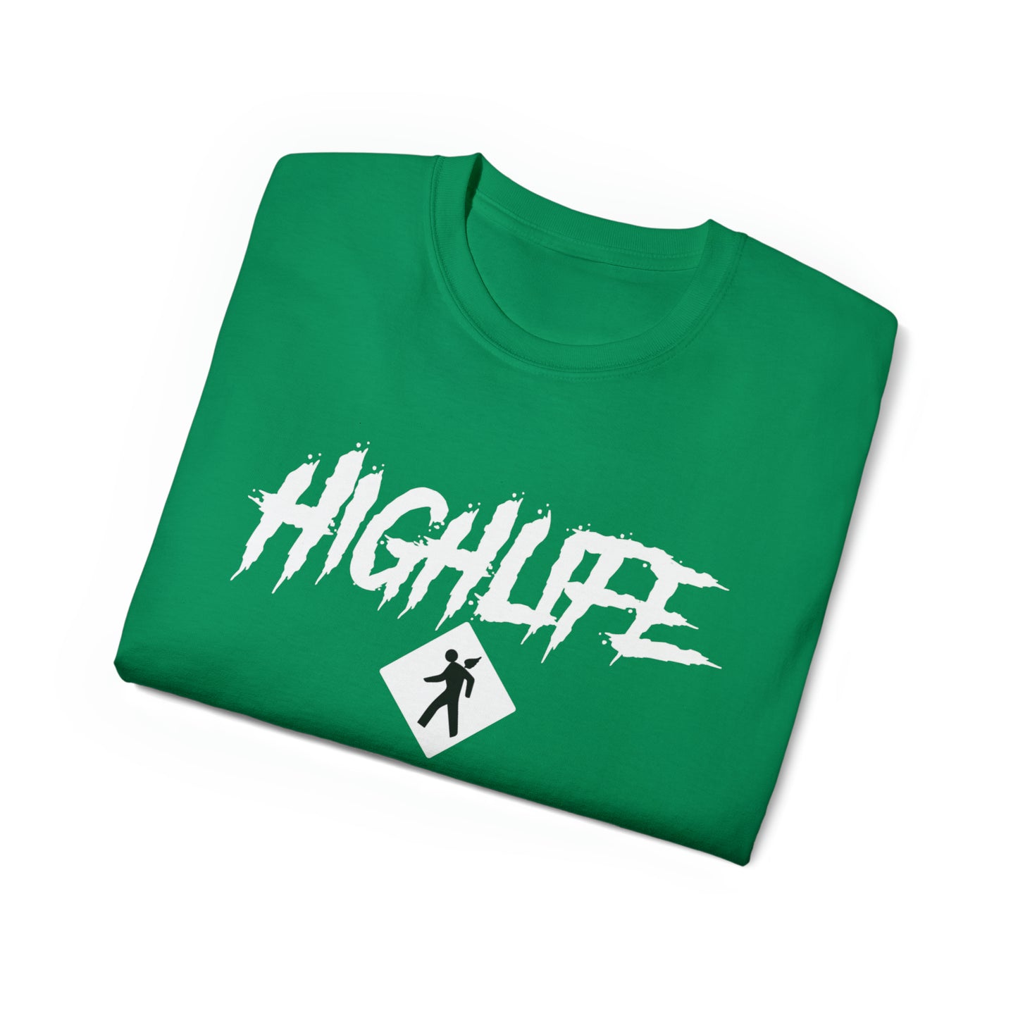 HighLife White Logo Tee