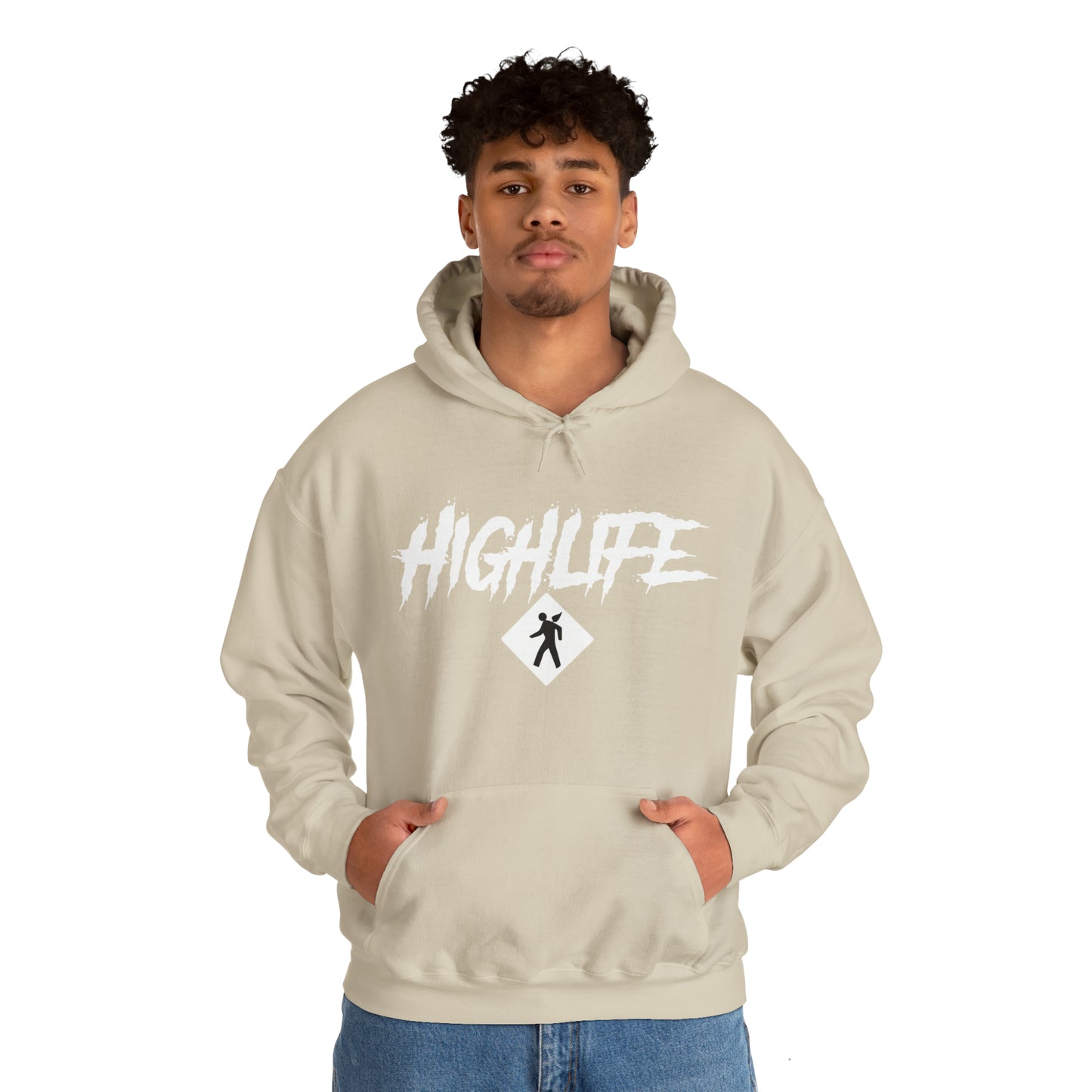 HighLife (White) Hooded Sweatshirt