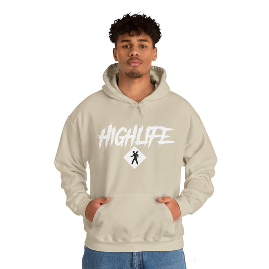 HighLife (White) Hooded Sweatshirt