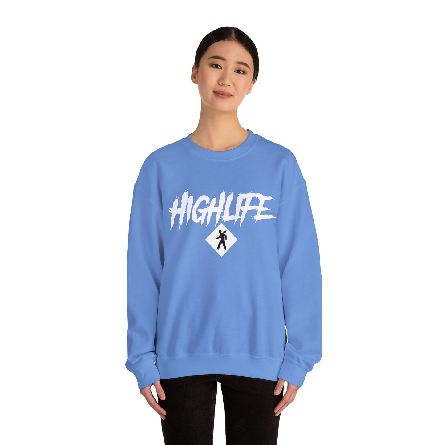 HighLife (White) Crewneck Sweatshirt
