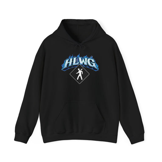 HLWG BLUE FLAME HOODIE