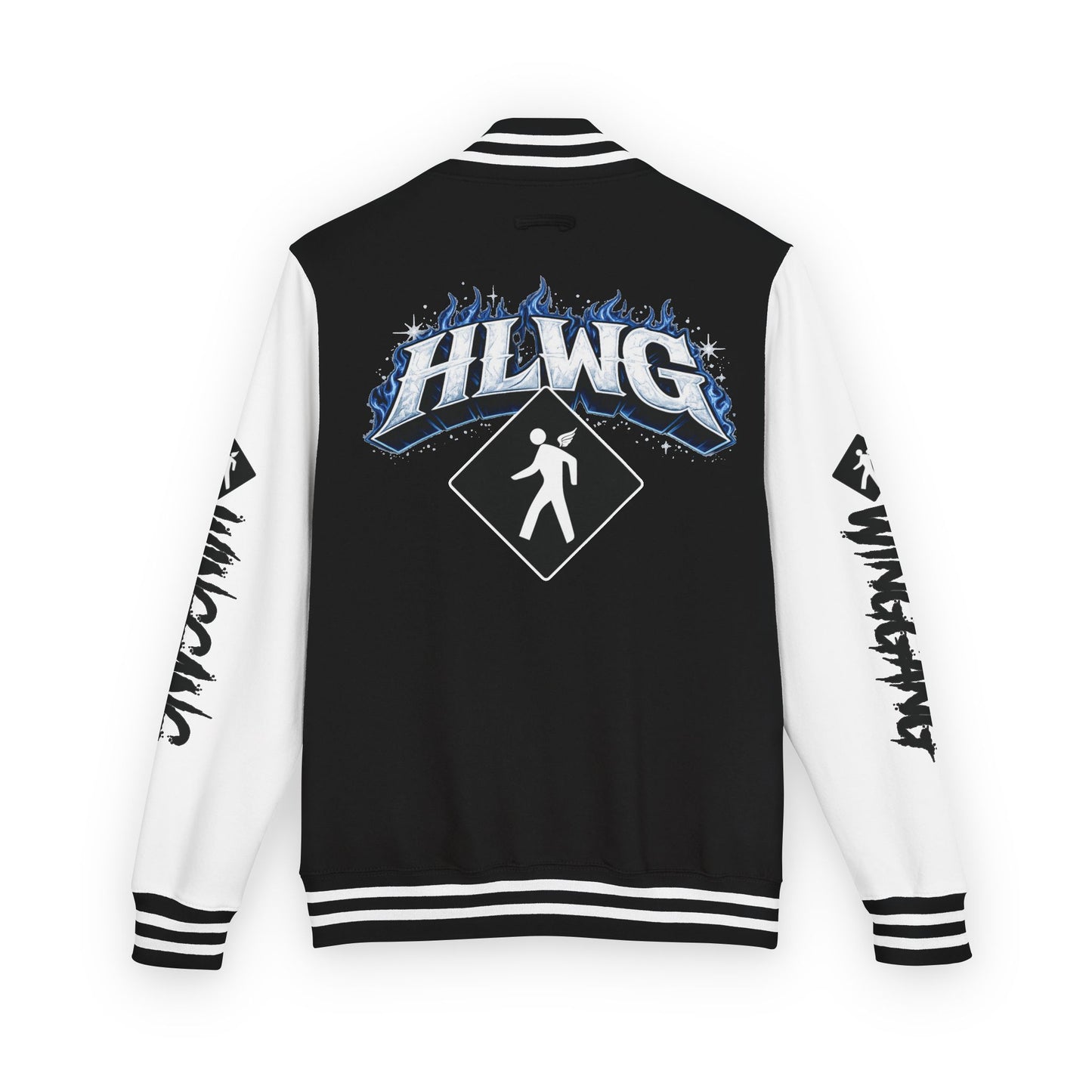 HLWG Flame + Logo Letterman Jacket