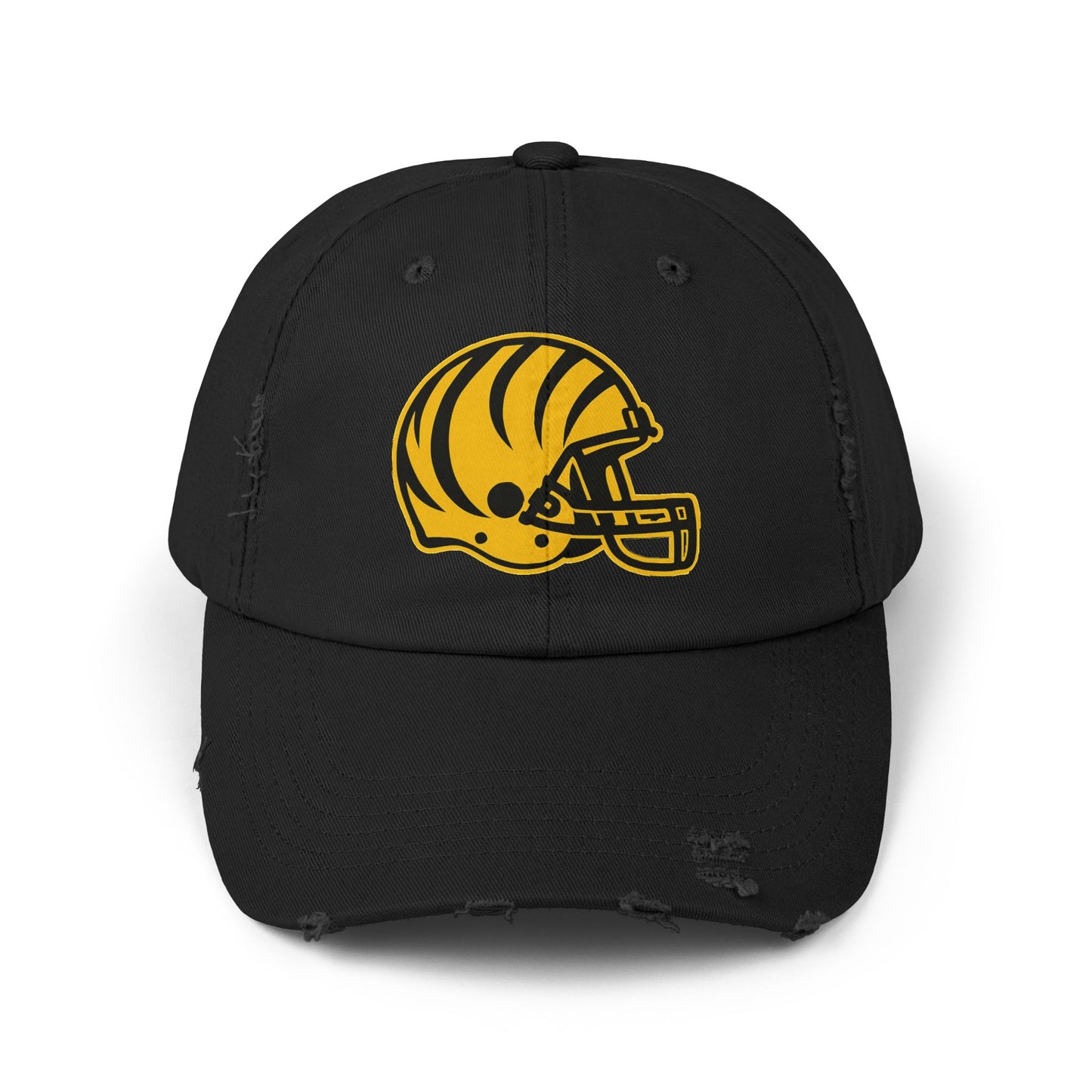 TIGERS HELMET DISTRESSED HAT