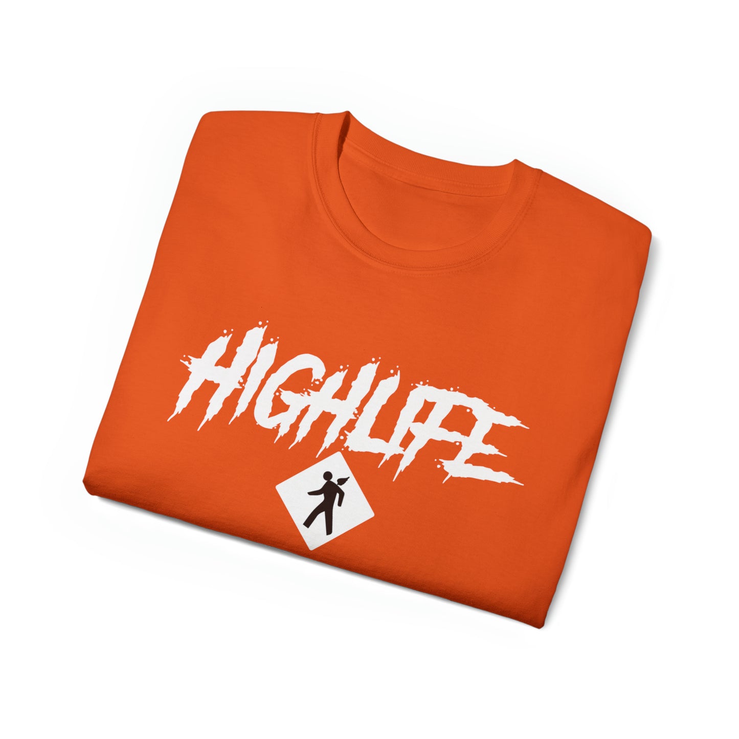HighLife White Logo Tee