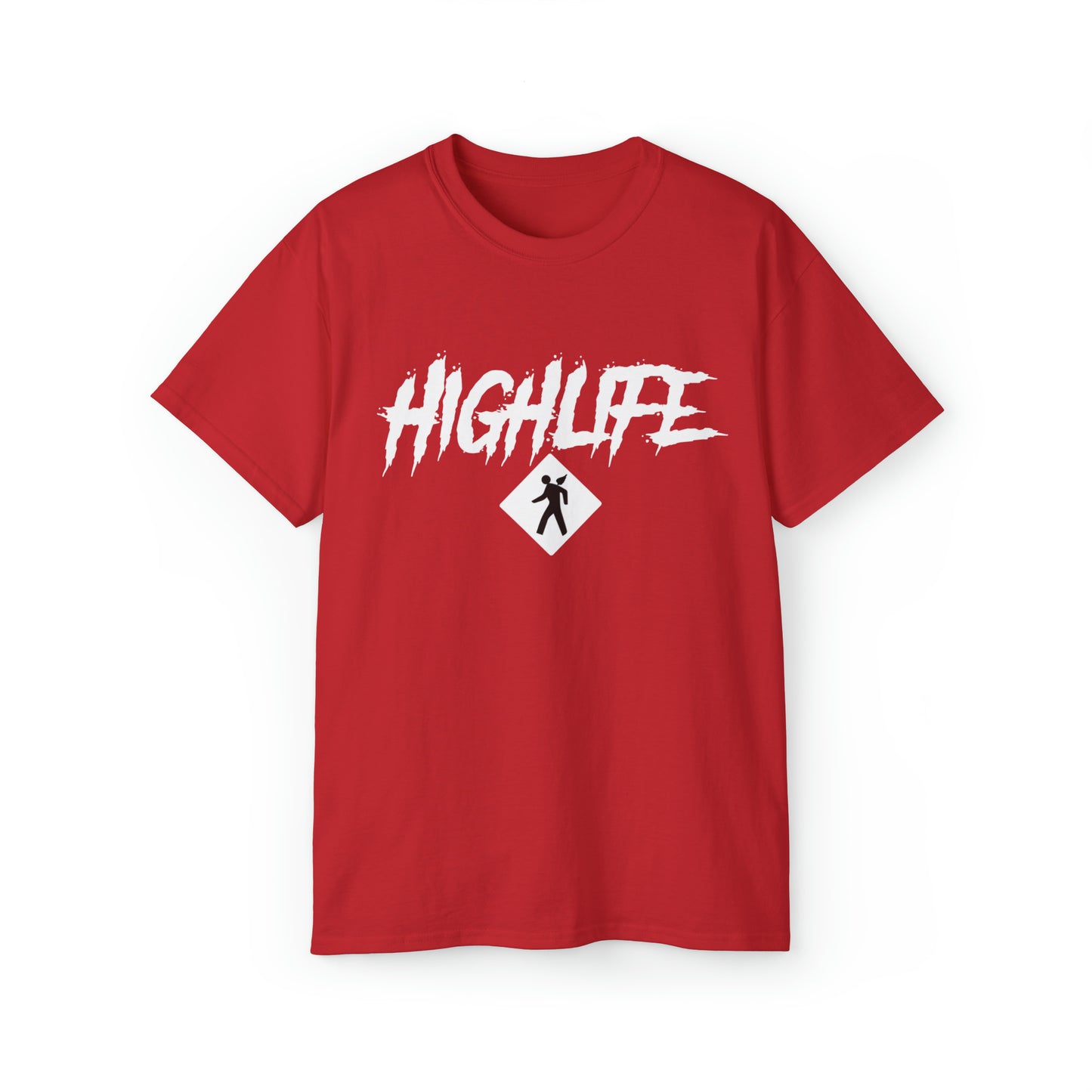 HighLife White Logo Tee