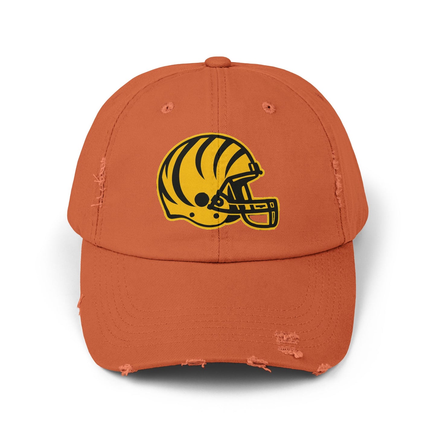 TIGERS HELMET DISTRESSED HAT