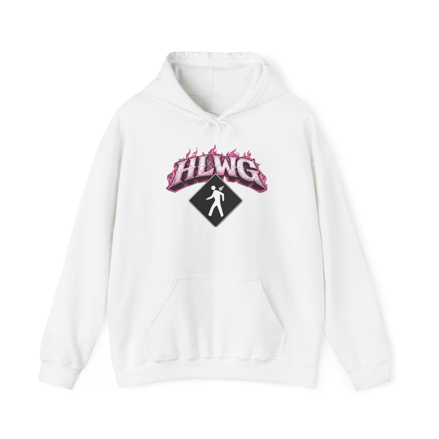 HLWG PINK FLAME HOODIE