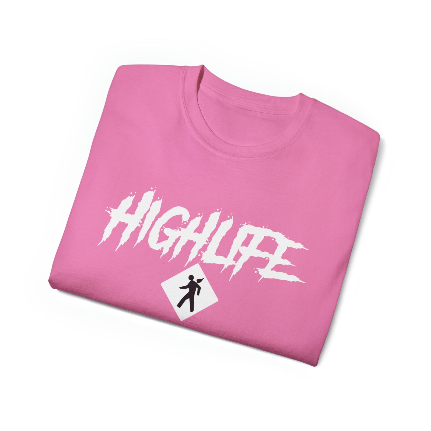 HighLife White Logo Tee