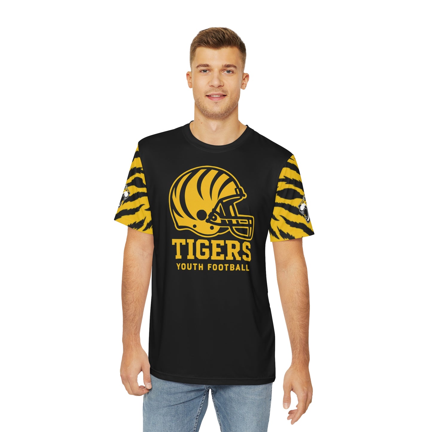 Tigers Youth Football Striped DriFit