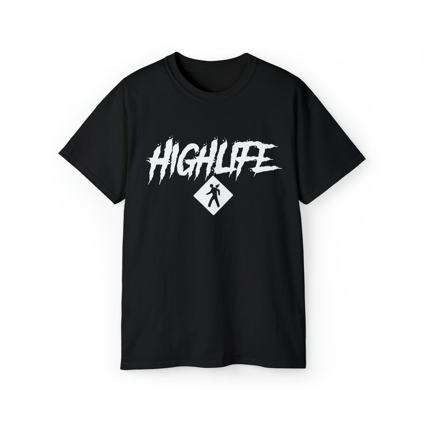 HighLife White Logo Tee