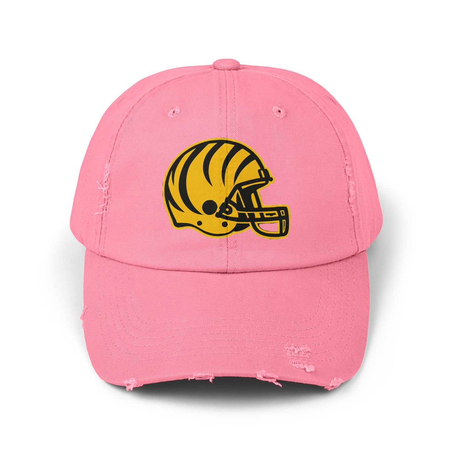 TIGERS HELMET DISTRESSED HAT